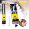 เทศกาลสงกรานต์ Plastic Epoxy Resin AB Glue Strong Adhesive Repair Tool Glass Ceramics 25/4ml