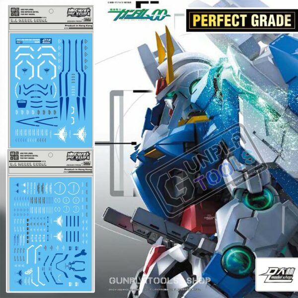 [ D.L Model ] Water decal PG07 ดีคอลน้ำสำหรับ GN-0000+GNR-010 00 Raiser (PG 1/60) OO Raiser