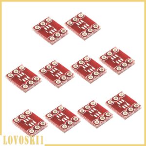 [LOVOSKI1] ชุดบอร์ดอะแดปเตอร์แปลง PCB SOT23 เป็น DIP 6 pin DIY 10 ชิ้น