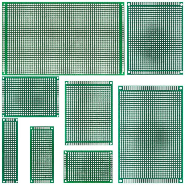 9x15 8x12 7x9 6x8 5x7 4x6 3x7 2x8 ซม. สองด้าน ต้นแบบ Diy พิมพ์ วงจร PCB บอร์ด โปรโตบอร์ด สําหรับ Arduino