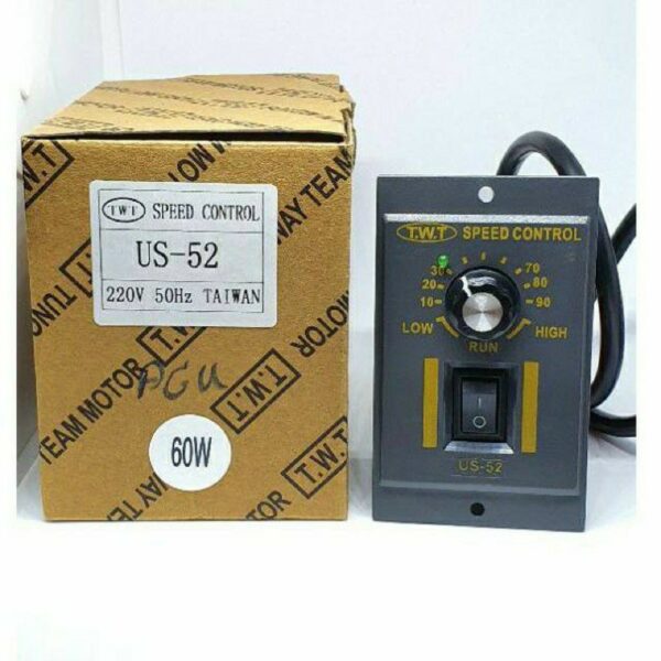 US-52 เครื่องควบคุมความเร็วมอเตอร์  SPEED CONTROL MOTOR