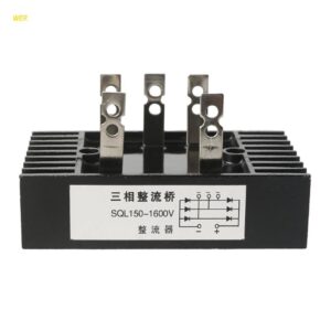 WER 3 Phase Diode Bridge Rectifier 1000V-1600V SQL150A  Bridge Rectifier 200 Degree Aluminum Module Electronic Components & Supplies