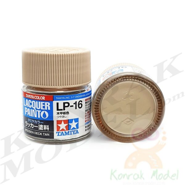 สีทามิย่าสูตรแล็คเกอร์ Tamiya Lacquer paint LP16 Wooden deck tan 10ML