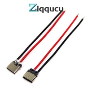 ZIQQUCU สายเคเบิลเชื่อมต่อ USB Type-c 2P ตัวเมีย สําหรับโทรศัพท์มือถือ โน้ตบุ๊ก คอมพิวเตอร์ตั้งโต๊ะ