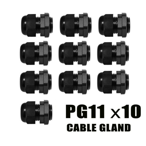 10 ชิ้น เคเบิ้ลแกลน Cable Gland PG 11