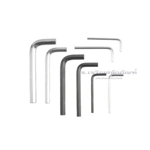 ประแจแอล เหล็กขาว-ดำ รุ่นสั้น-ยาว Allen Wrench ไม่มียี่ห้อ เบอร์ 1.5 2 2.5 3 5 9 11 มิล ประแจหกเหลี่ยม 6 เหลี่ยม *คละสี*