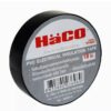 เทปพันสายไฟ PVC HACO รุ่น HACO-TP18002 ขนาด 18 เมตร สีดำ