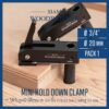 แคลมป์จับชิ้นงาน หน้าโต๊ะงานไม้ Adjustable Hold Down Clamp ปากกาจับชิ้นงาน