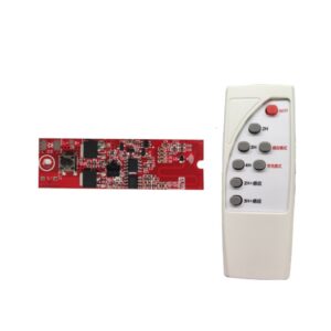 AIDEEPEN Red Board With Remote Control Solar Integrated Street Light Controller Driver Board 3.2V 3.7V For Home Fan Control Board