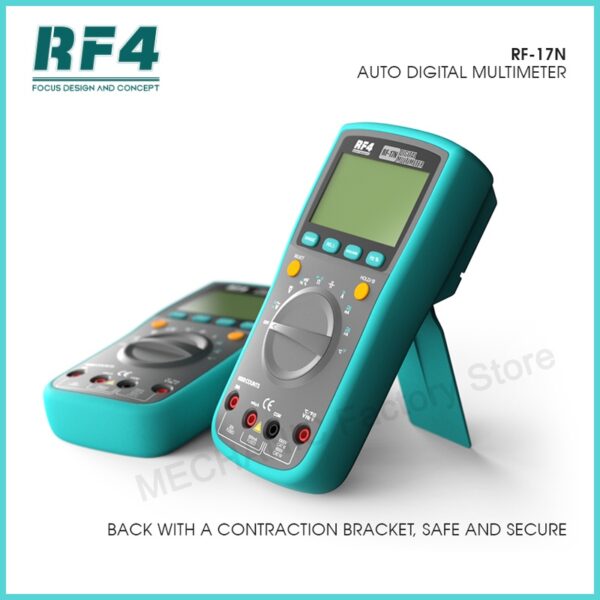 Rf4 RF-17N มัลติมิเตอร์ดิจิทัล อัจฉริยะ มัลติฟังก์ชั่น บอร์ดวงจร เครื่องทดสอบการบํารุงรักษาอิเล็กทรอนิกส์ สําหรับเครื่องมือซ่อมแซม