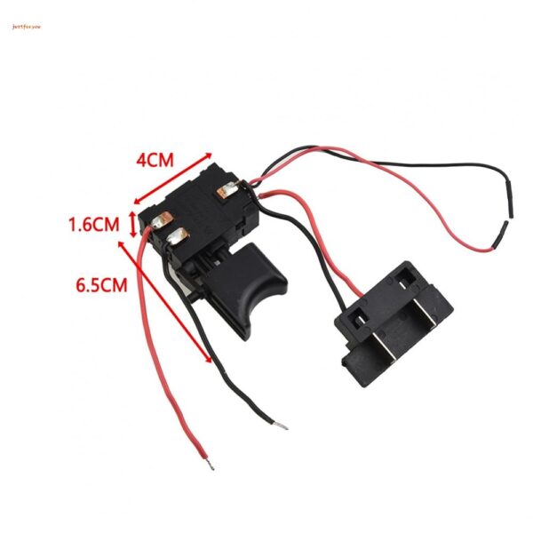 สวิตช์ทริกเกอร์ 12V 14.4V 18V แบตเตอรี่ลิเธียม ควบคุมความเร็วสว่านไร้สาย 1 ชิ้น