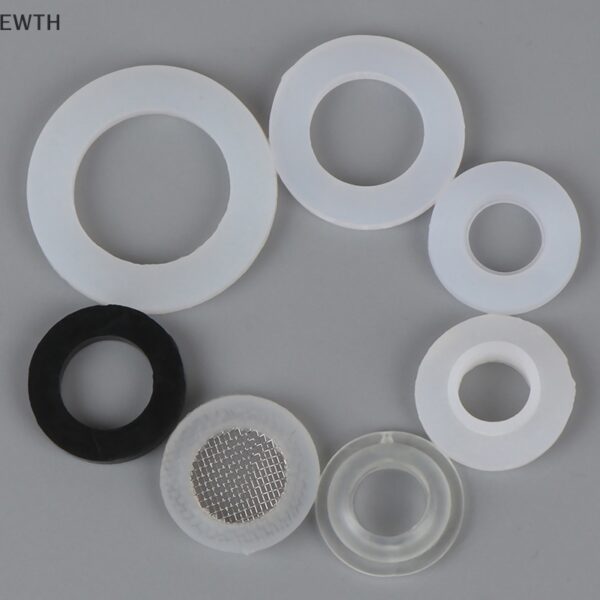 Ewth แหวนยางซิลิคอน PTFE 1/2 นิ้ว 3/4 นิ้ว 1 นิ้ว สําหรับหัวฉีดฝักบัวอาบน้ํา EWTH