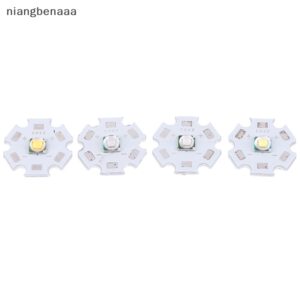 (niangbenaaa) Cree XML2 XM-L2 ชิป LED พลังงานสูง 10W สีขาว แดง เขียว น้ําเงิน เหลือง พร้อม PCB 16 20 มม.