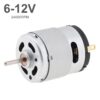 มอเตอร์ไมโครแปรงถ่าน ความเร็วสูง RS360 DC 6-12V 24000RPM สําหรับงานฝีมือ DIY