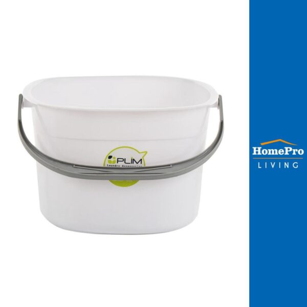 HomePro ถังน้ำ ถังบรรจุน้ำ ทรงเหลี่ยม ขนาด 5.5 ลิตร สีขาว แบรนด์ PLIM