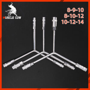 MUSCLE COW ประแจบ๊อกตัววาย ตัว Y บล๊อกตัว Y 8-9-10หรือ 8x10x12 หรือ 10-12-14  ALLOY STEEL