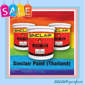 **ส่งทันที** แม่สี แม่สีน้ำ ซินแคลร์ ( Sinclair ) ขนาดแกลลอน (ครบทุกสี)