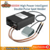 Spot Welder 8000W High Power Kit DIY 18650 แบตเตอรี่ Pack เครื่องมือเชื่อมแบบพกพาเครื่องเชื่อมจุดปากกาสำหรับ 0.1/0.3 มม.