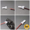 000ชิ้น] หัวหมวกต่อสาย หางปลาย้ำสายไฟ CE-1X / CE-2X / CE-5X แบบ Close End Connectors