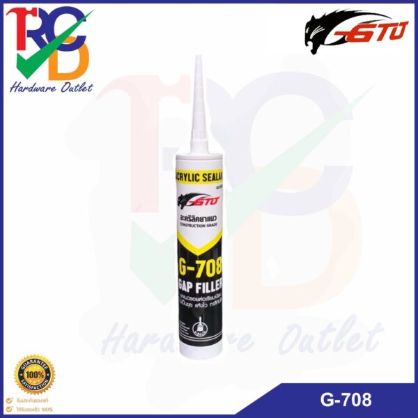 อะคริลิคยาแนว GTO G-708 GAP FILLER ( สีขาว )