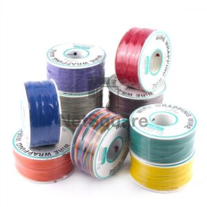 Wire Wrapping สายไฟ 30AWG PCB ทั้งม้วน 250m สำหรับใช้ในงานบัดกรีแผงวงจร PCB งานอิเล็กทรอนิกส์