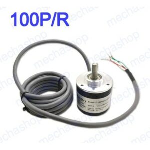 โรตารี่เอ็นโค้ดเดอร์ เอ็นโค้ดเดอร์ 100 pulse Photoelectric rotary encoder AB phase 5-24V