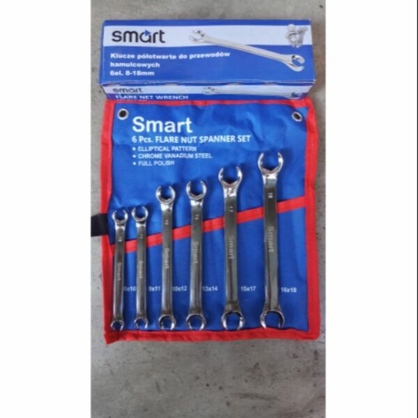 ประแจแหวนผ่า  SMART  6 pcs