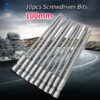 [คลังสินค้าใส] 10pcs 100mm S2 ชุดไขควงเหล็ก Ph1 Ph2 1/4 นิ้ว Hex Shank ชุดดอกไขควงเหล็ก