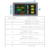 เครื่องวัดกระแสไฟฟ้า DC 0-90 V 0-100 A โวลต์มิเตอร์แอมมิเตอร์