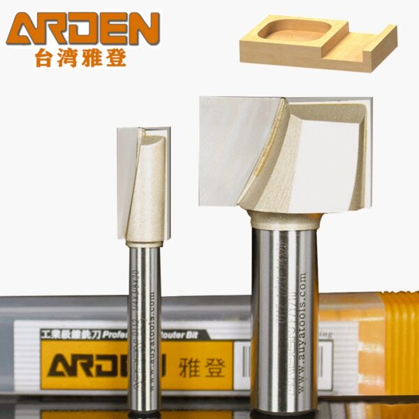 Arden ดอกสว่านเราเตอร์คาร์ไบด์ 2 ฟลุต สําหรับงานไม้ CNC MDF