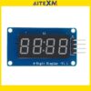 Tm1637 โมดูลหน้าจอดิจิทัล LED 4 บิต สําหรับ arduino 7 Segment 0.36 นิ้ว