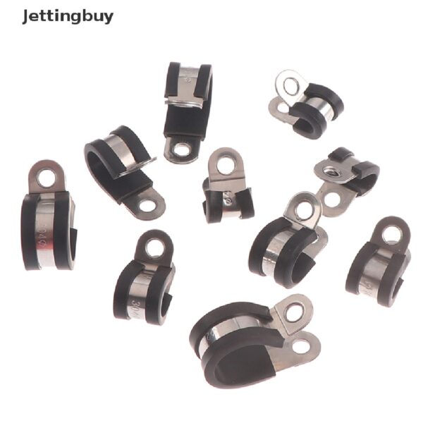 [Jettingbuy] คลิปหนีบท่อ สเตนเลส 304 2 ชิ้น