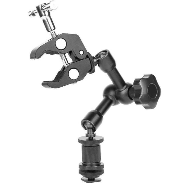 7 นิ้วอย่างชัดเจนแขนเมจิก + ซูเปอร์หนีบปูคีมคลิปสำหรับกล้อง DS 11 inch Articulating Magic Arm