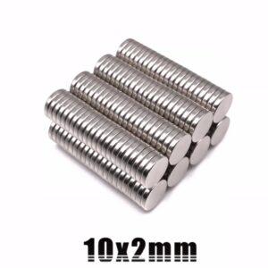 25ชิ้น แม่เหล็กแรงสูง 10x2มิล Magnet Neodymium ขนาด 10mm x 2mm แม่เหล็ก นีโอไดเมียม แรงสูง ติดงานประดิษฐ์ DIY