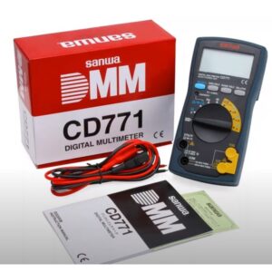 Sanwa digital Multimeter CD771 ของแท้ 100% ดิจิตอลมัลติมิเตอร์ แม่นยำ จอมีไฟส่องสว่าง  onebanmor