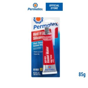 Permatex High-Temp Red RTV Silicone Gasket Maker 26BR 81160 เปอร์มาเท็กซ์ ซิลิโคนแทนปะเก็น ชนิดทนความร้อนสูง สีแดง