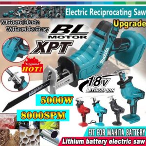 ใหม่ ชุดเลื่อยชักไฟฟ้าไร้สาย 8000RPM แบบเปลี่ยน สําหรับอัพเกรดงานไม้ Makita 18V