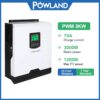 Powland 3KW อินเวอร์เตอร์ไฮบริด Hybrid Inverter 24V PWM 70A เพียวไซน์เวฟ 3000W เต็มกำลัง【SPS-3KW】