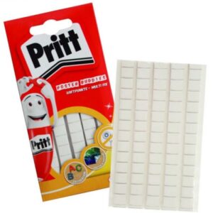 Pritt กาวดินน้ำมัน สีขาว 35 กรัม พริตต์ พริทท์ กาวหมากฝรั่ง กาวติดผนัง