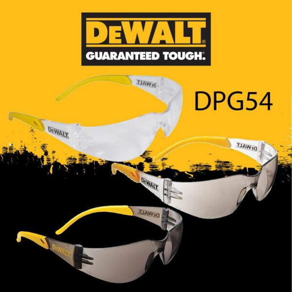 DeWALT DPG54 แว่นตานิรภัยเลนส์ใส ของแท้