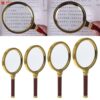 Blliss 70/80/90/100mm Handheld 10X HD Magnifying Glass Lens Portable  Reading Jewelry Magnifiers