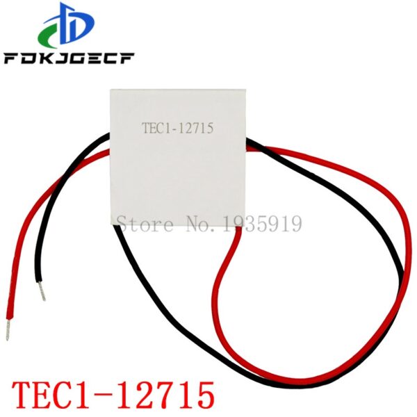 เทอร์โมอิเล็กทริกคูลเลอร์ Peltier TEC1 12715 TEC 1 12715 136.8W 12V-15.4V 15A TEC (TEC1-12715)