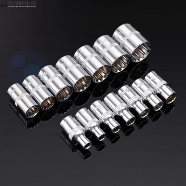 อะแดปเตอร์ซ็อกเก็ต 12 จุด Torx Bit 1/4 นิ้ว