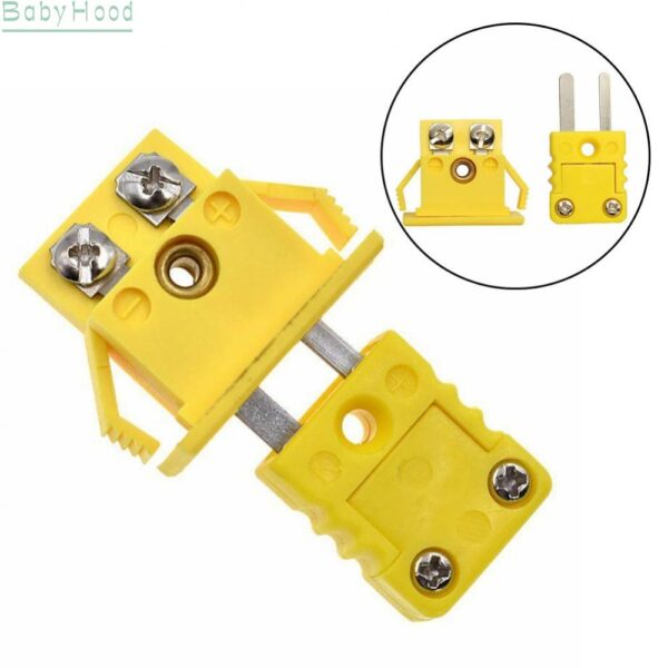 【Big Discounts】Brand New K Type Thermocouple Miniature Socket and Panel Mount Alloy Plug Connector Durable and Reliable#BBHOOD