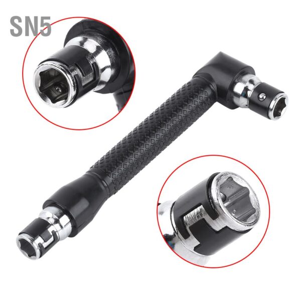 SN5 L รูปร่าง 1/4 นิ้ว Hex Socket Wrench สองหัวสำหรับไขควง Bits Hand Tool