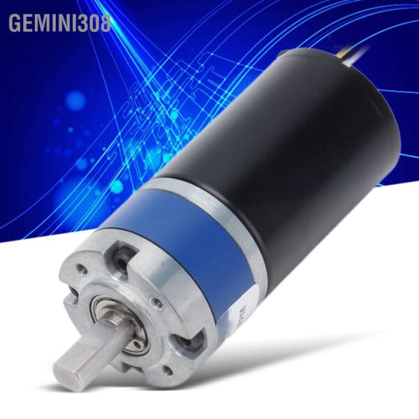 Gemini308 ชุดลดความเร็วมอเตอร์เกียร์ Planetary Brushless D Shaft DC 12V Set Kit พร้อมคอนโทรลเลอร์