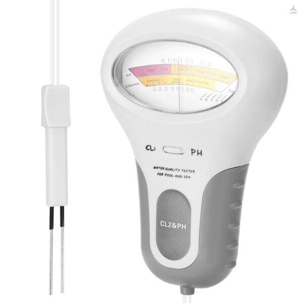 PH เยาวชน CL 2 สําหรับสระว่ายน้ํา ตู้ปลา เครื่องวัดค่าคลอรีน คลอรีนในน้ํา 1 ใน 1 เครื่องทดสอบค่า.