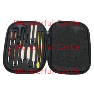 16Pcs Universal Pistol Gun Cleaning Kit Case For 22 357 38 40 44 45 9mm Guns ชุดทำความสะอาดปืน