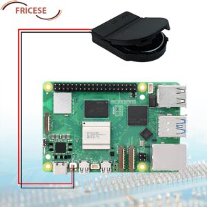 กล่องแบตเตอรี่นาฬิกาเรียลไทม์ สําหรับ Raspberry Pi 5 RTC RPI 5 Pi5 [Fricese.th]