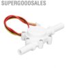 Supergoodsales Hall Flow  Water Switch Flowmeter Fluid Meter DC3.5‑24V 0.3‑10L/min G3/8